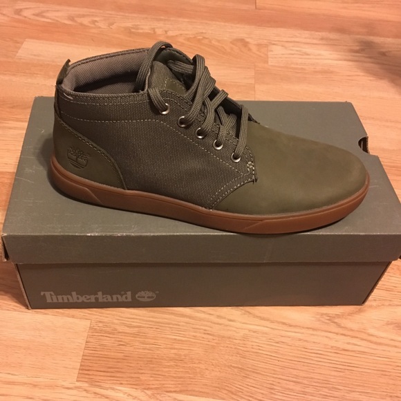 hunter green timberland boots